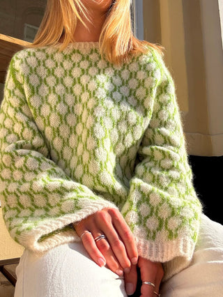 Arv | Natural White & Grass Green