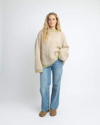 Ask | Sandbeige & Grass Green