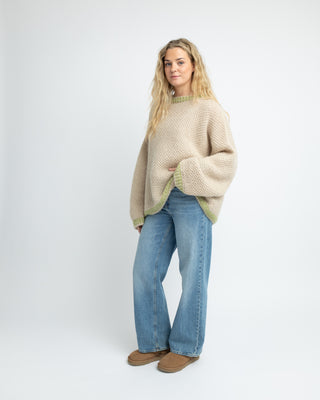Ask | Sandbeige & Grass Green