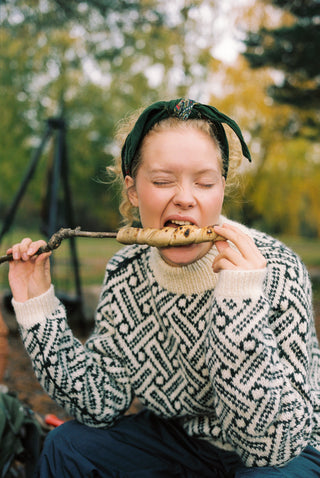 Bark | Naturhvit & Koksgrå