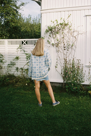 Eir | Naturhvit & Isblå