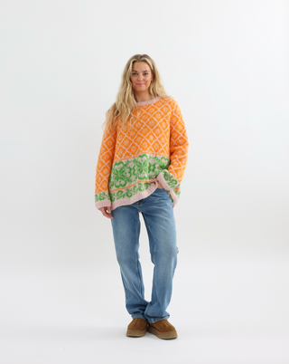 Eng | Oransje & Eplegrønn