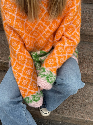 Eng | Oransje & Eplegrønn