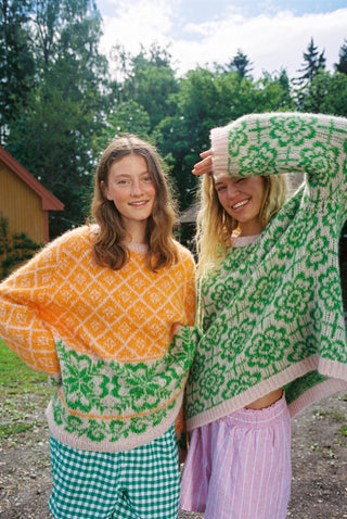 Eng | Oransje & Eplegrønn