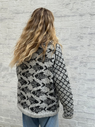 Fisherman's Sweater | Grå og Koksgrå