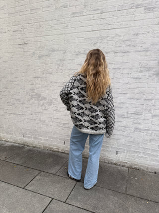 Fisherman's Sweater | Grå og Koksgrå