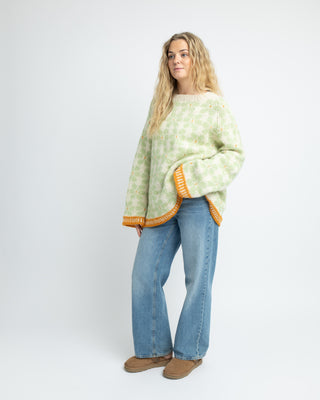 Forglemmegei | Natural White & Pastel Green