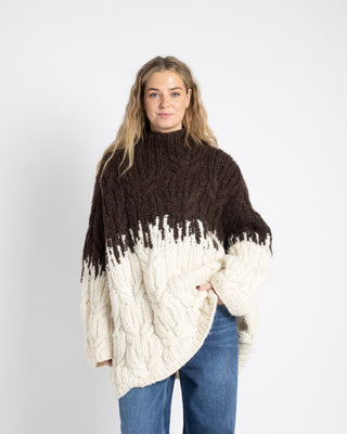 Lun | Natural White & Mocca