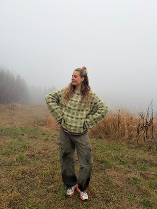 Gran | Beige Sand og Grønn