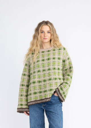 Gran | Beige Sand og Grønn