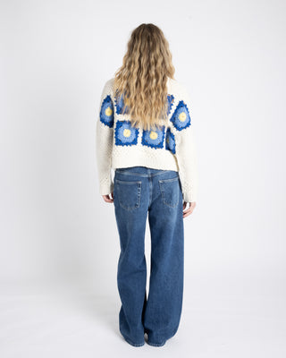 Granny Tine 2.0 | Natural White & Blue