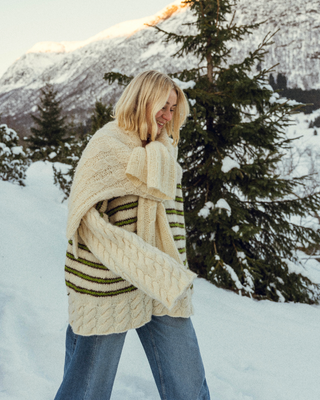 Gunn | Naturhvit & Grønn