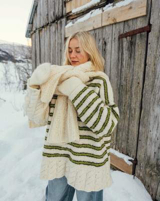 Gunn | Naturhvit & Grønn