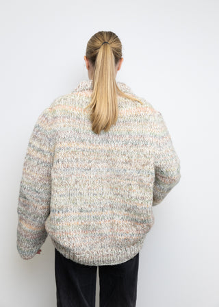 Fargerik Mykgenser | HÅNDSTRIKKET GENSER