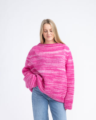 Stripet Genser | HÅNDSTRIKKET GENSER