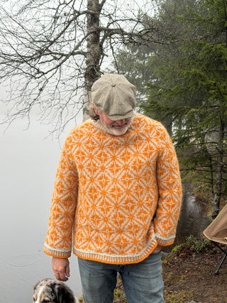 Kantarell | Sandbeige & Safran