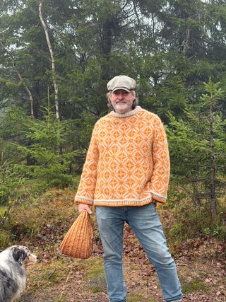 Kantarell | Sandbeige & Safran