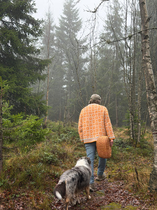 Kantarell | Sandbeige & Safran