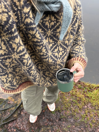 Kantarell | Mørk Gråblå & Sennep