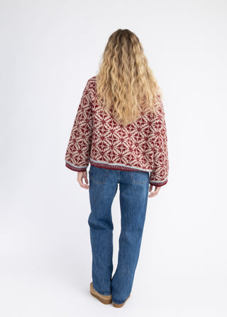 Kantarell | Sandbeige & Kardinalrød