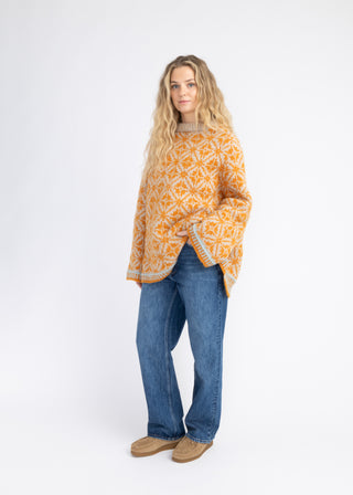 Kantarell | Sandbeige & Safran