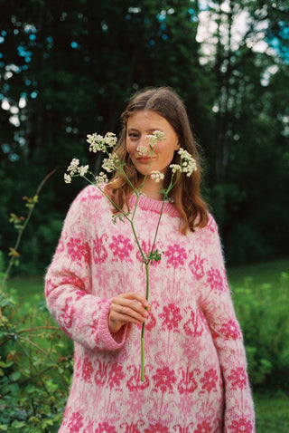 Kaprifol | Rosa & Naturhvit