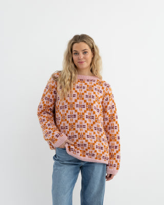 Lav | Pudderrosa & Safranorange