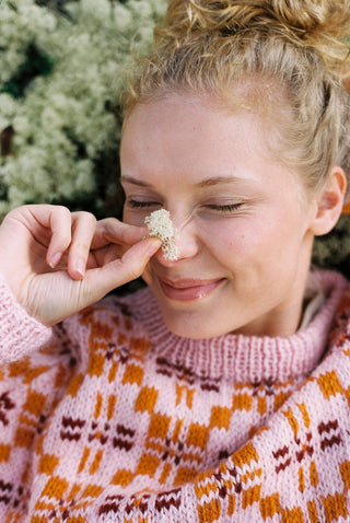 Lav | Pudderrosa & Safranorange