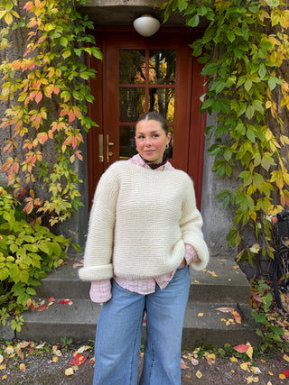 Skappel Sweater | Natural White | Lun