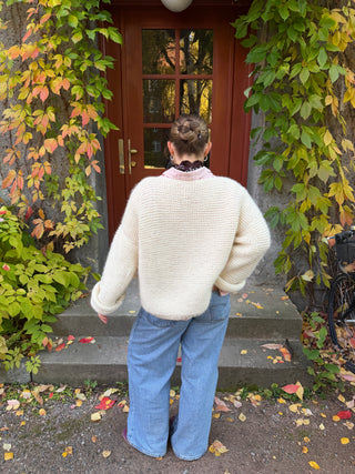 Skappel Sweater | Natural White | Lun