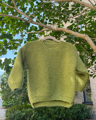 Mini Skappelgenser | Gressgrønn Twist | Lun