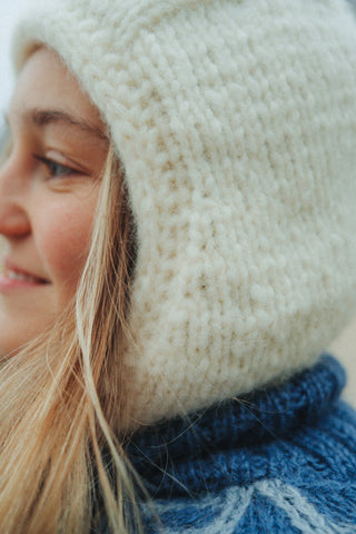 Moo Balaclava | Naturhvit