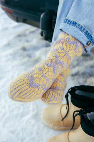 Moo Sokker | Lavendel & Solstråle