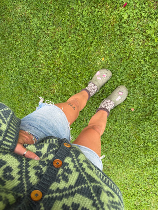 Multe | Petrol & Pastel Green