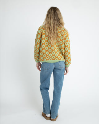 Myrull | Pastellgrønn & Safranorange