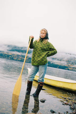 Myrull | Gressgrønn & Moccabrun