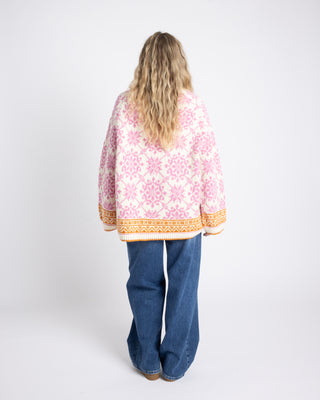 Dahlia | Natural White & Pink