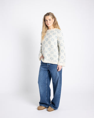 Flora | Naturhvit & Havbris