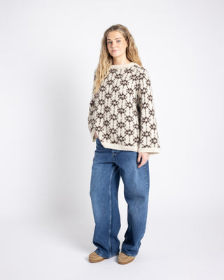 Flora | Naturhvit & Mocca
