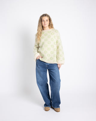 Flora | Naturhvit & Pastellgrønn