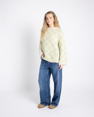 Flora | Naturhvit & Pastellgrønn