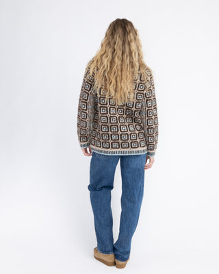 Røys Crewneck | Mocca & Beige