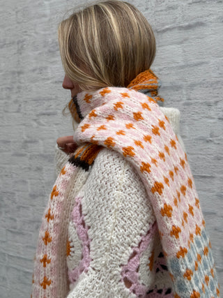 Varde Scarf | Powdered Pink & Saffron