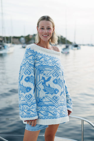 Cataleya | Naturhvit & Isblå