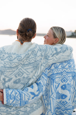 Cataleya | Naturhvit & Isblå