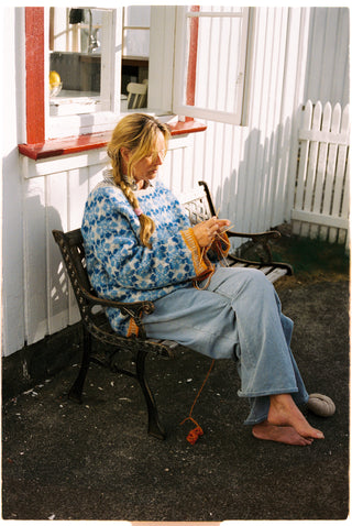 Skogstjerne | Gråmelert & Blå