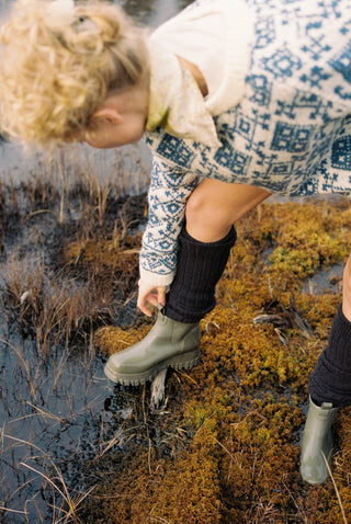 Skumring | Naturhvit & Kveldsblå