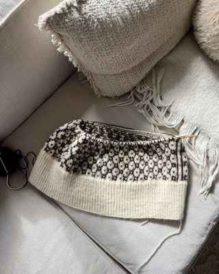 Snø | Natural White & Mocca