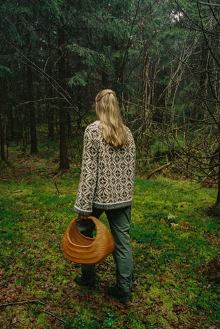 Kantarell | Naturhvit & Mosegrønn