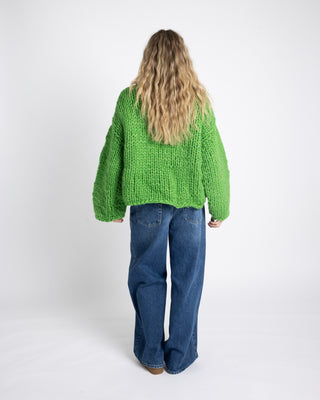 Traveling Sweater | Apple Green